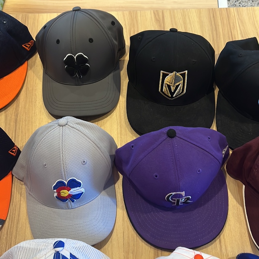 LOT 16 High-End Hats Broncos Jersey Mike’s Atlantis Resort Ping Lucky Ping &more - Picture 5 of 8